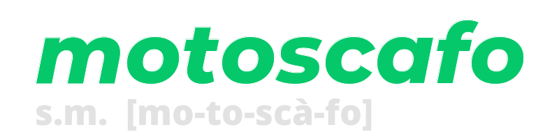 motoscafo