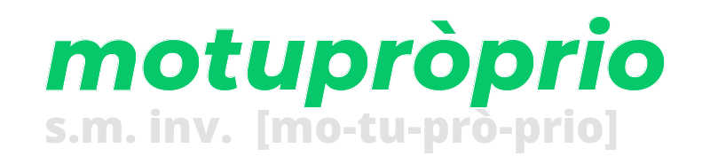 motuproprio