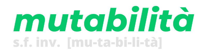 mutabilita