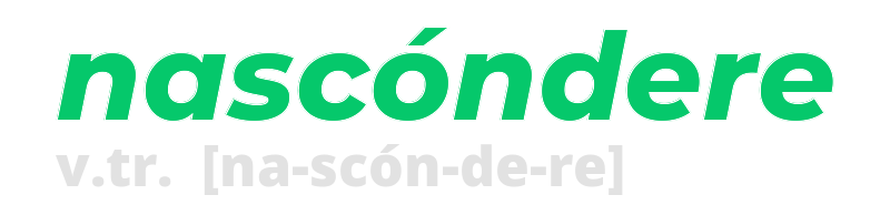 nascondere