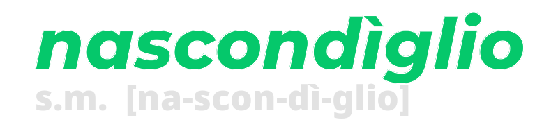 nascondiglio