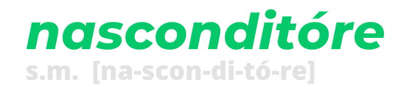 nasconditore