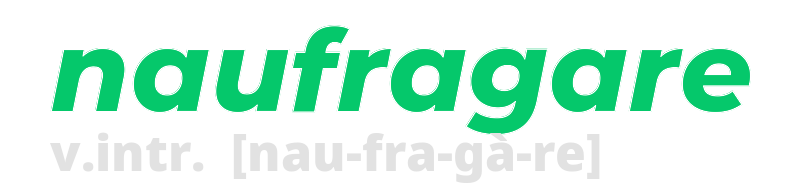 naufragare