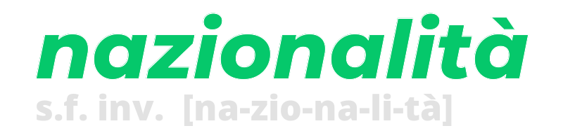 nazionalita