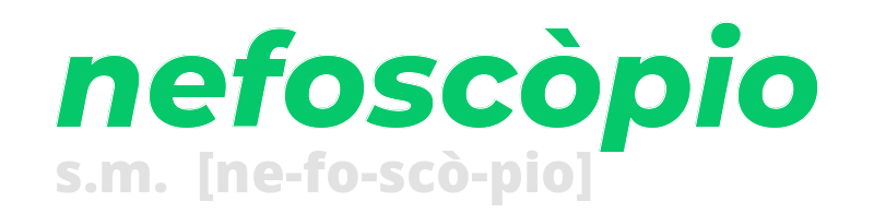 nefoscopio