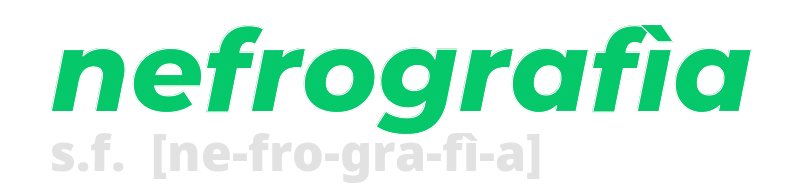 nefrografia