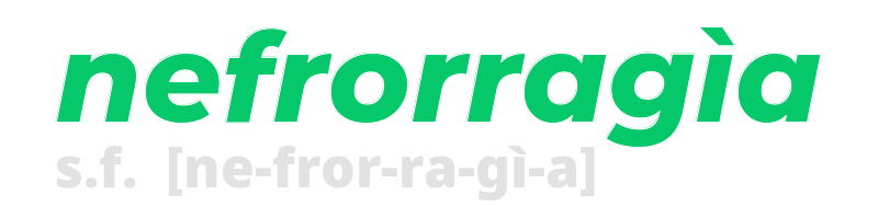 nefrorragia