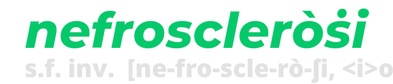 nefrosclerosi