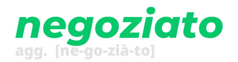 negoziato