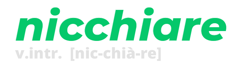 nicchiare