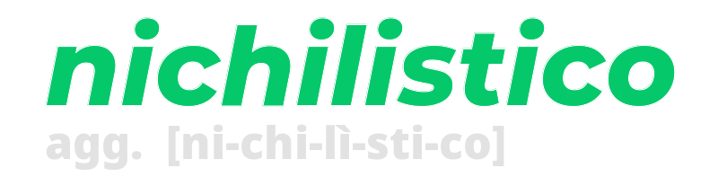 nichilistico