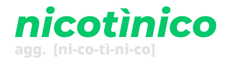 nicotinico