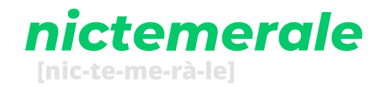 nictemerale