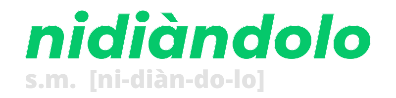 nidiandolo