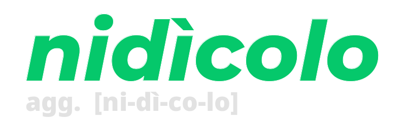 nidicolo