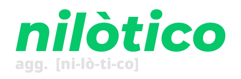 nilotico