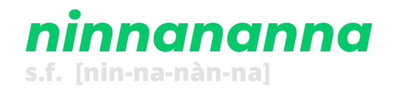 ninnananna