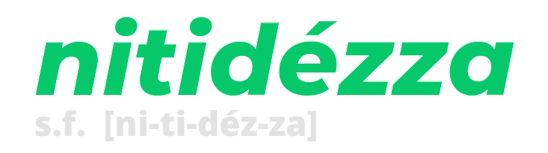 nitidezza