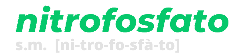 nitrofosfato