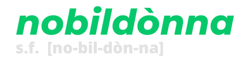 nobildonna