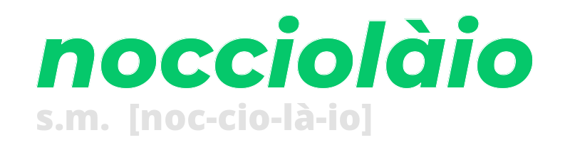 nocciolaio