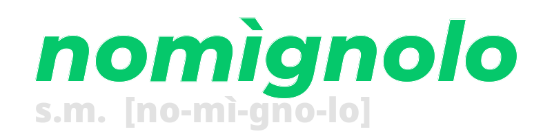 nomignolo