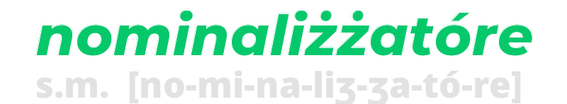 nominalizzatore