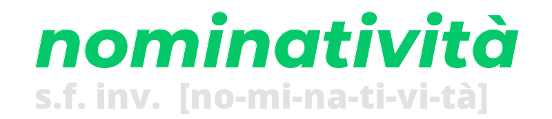 nominativita