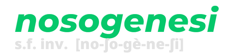 nosogenesi