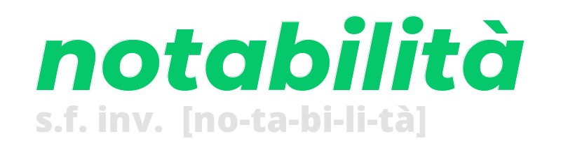 notabilita