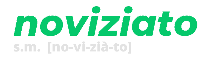 noviziato