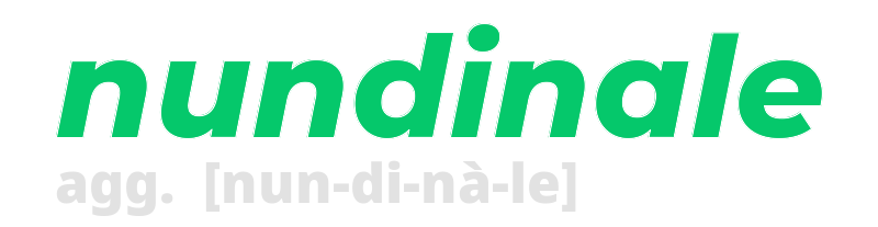 nundinale