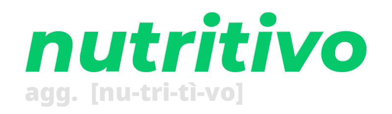 nutritivo