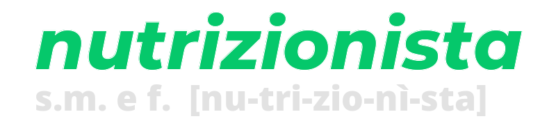 nutrizionista