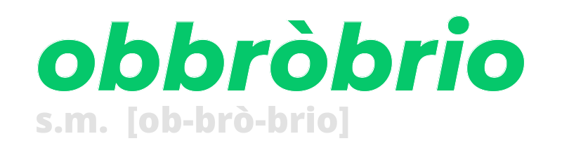 obbrobrio