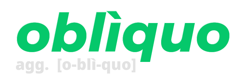 obliquo