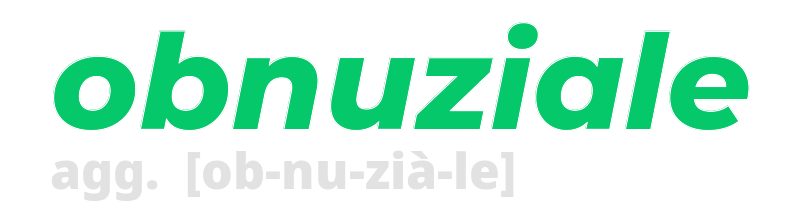 obnuziale