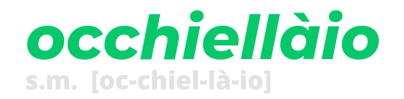 occhiellaio