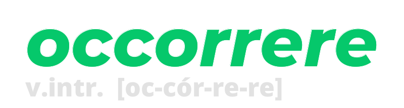 occorrere