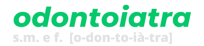 odontoiatra