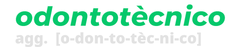 odontotecnico