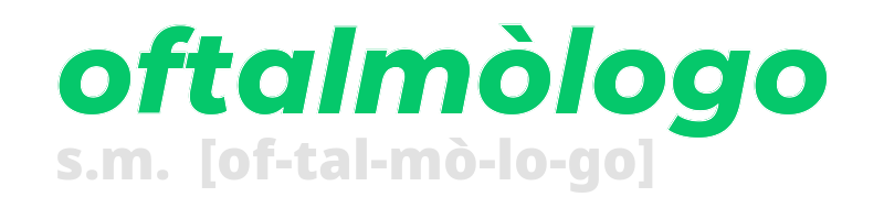 oftalmologo