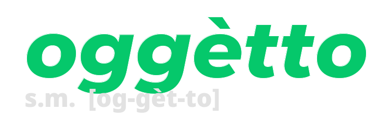 oggetto