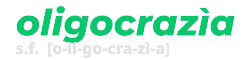 oligocrazia