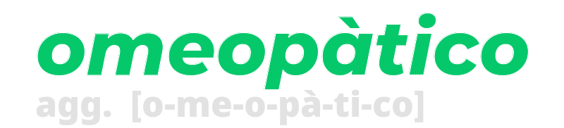 omeopatico