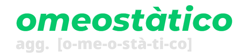 omeostatico