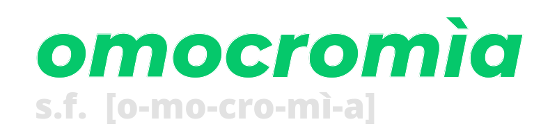 omocromia
