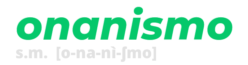 onanismo