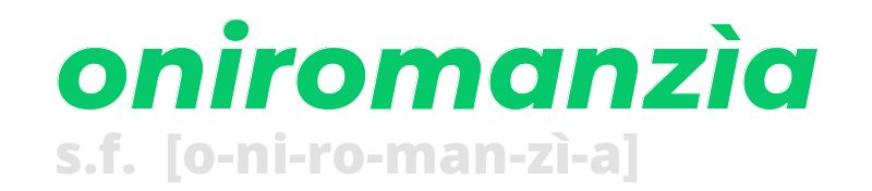 oniromanzia