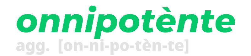 onnipotente